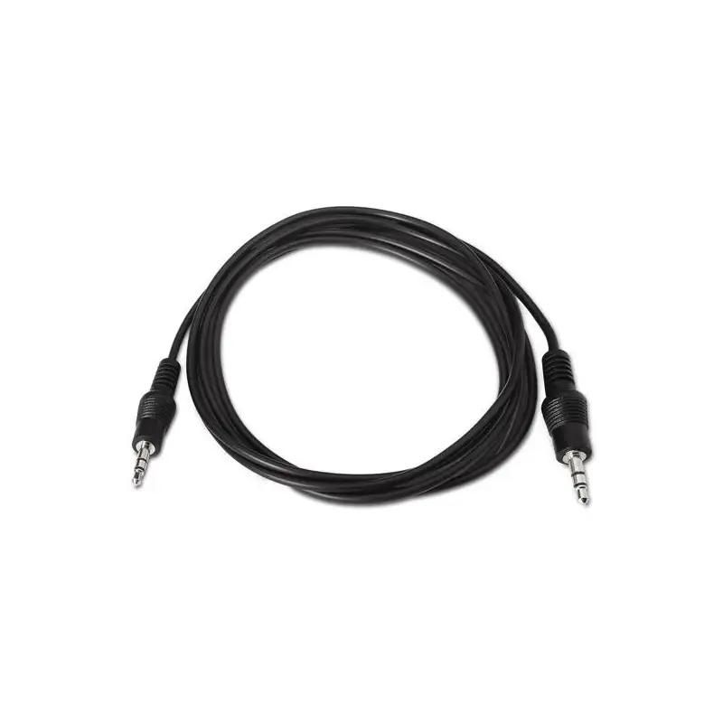 (A128-0142) AISENS CABLE AUDIO ESTÉREO JACK 3.5/M - JACK 3.5/M NEGRO 1