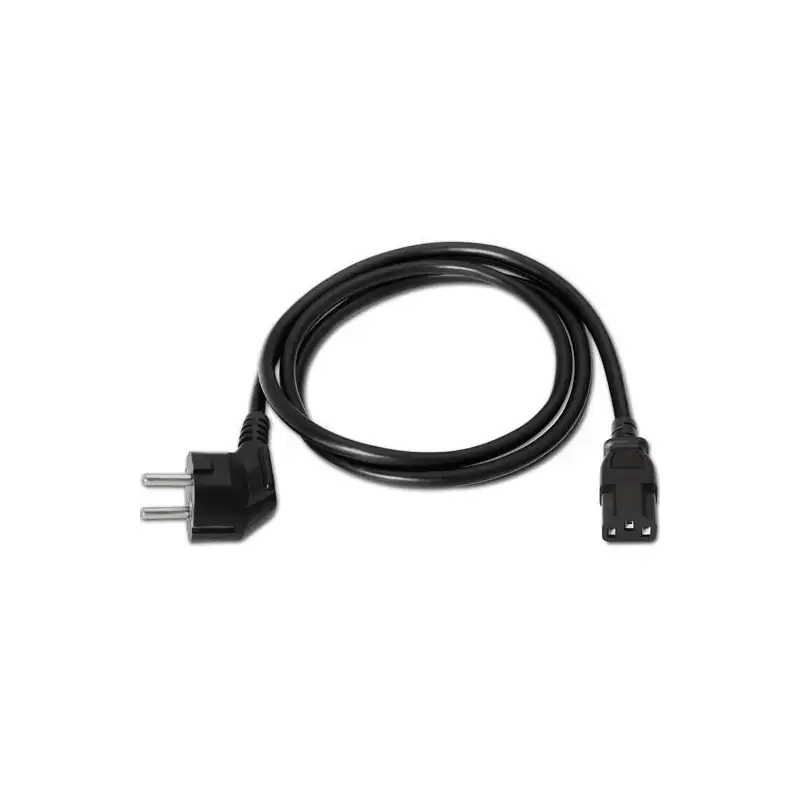 (A132-0167) AISENS CABLE ALIMENTACIÓN CPU CEE7/M - C13/H NEGRO 1