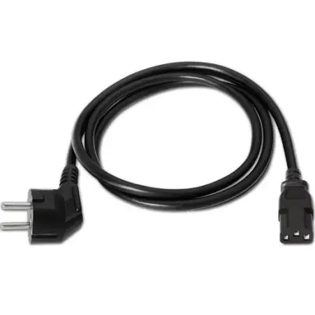 (A132-0167) AISENS CABLE ALIMENTACIÓN CPU CEE7/M - C13/H NEGRO 1