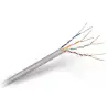 (A133-0209) AISENS BOBINA DE CABLE DE RED RJ45 CAT.5E UTP RÍGIDO AWG24 PARA INSTALACIÓN GRIS 305M