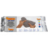(83G) JOVI AIR DRY PASTILLA DE PASTA MODELAR ENDURECE AL AIRE 250GR GRIS