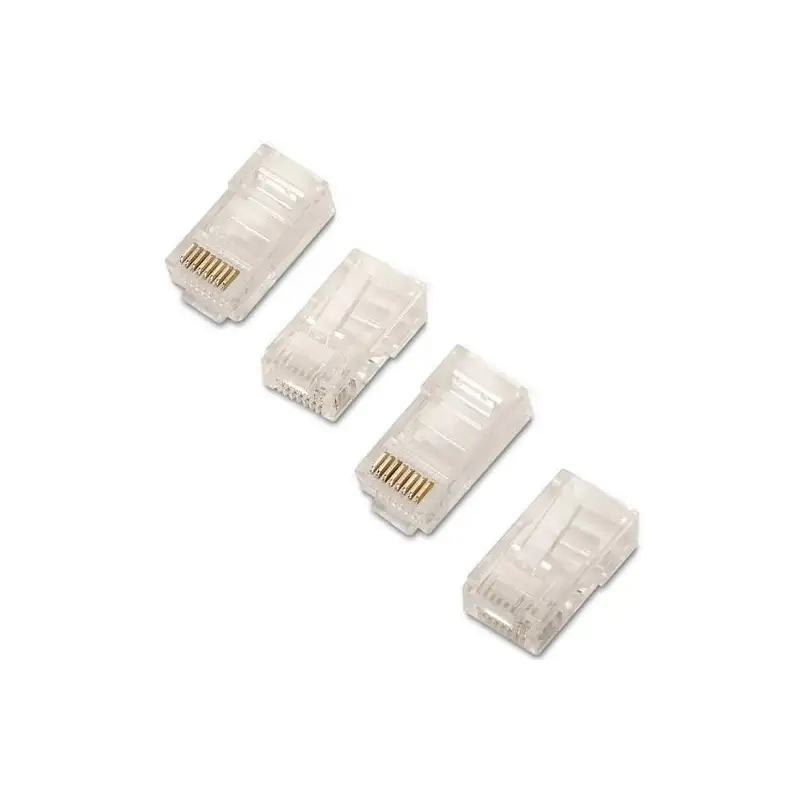 (A139-0297) AISENS CONECTOR RJ45 8 HILOS CAT.6 AWG24 (10 UDS)