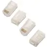 (A139-0297) AISENS CONECTOR RJ45 8 HILOS CAT.6 AWG24 (10 UDS)
