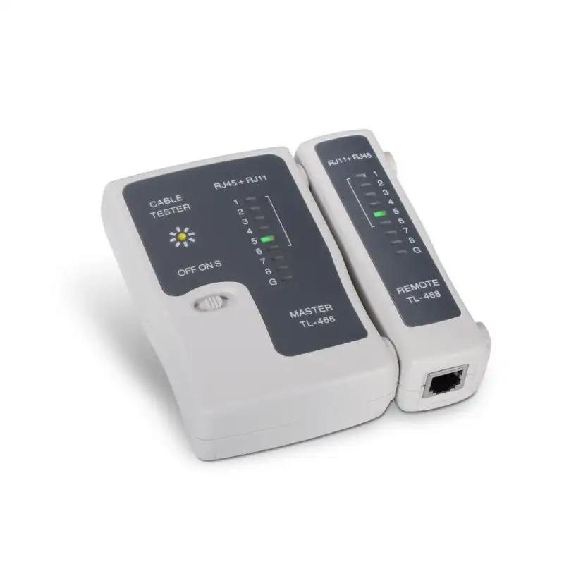 (A142-0312) AISENS TESTEADOR PARA CABLE R11/RJ12/R45 BLANCO