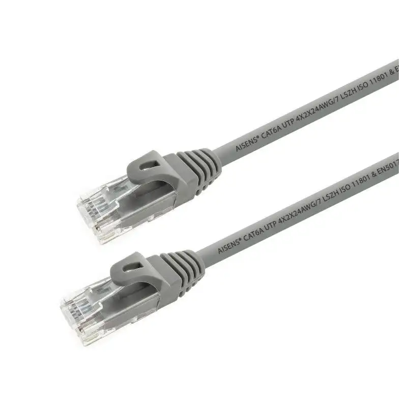 (A145-0328) AISENS CABLE DE RED LATIGUILLO RJ45 LSZH CAT.6A 5600 MHZ UTP AWG24 GRIS 3