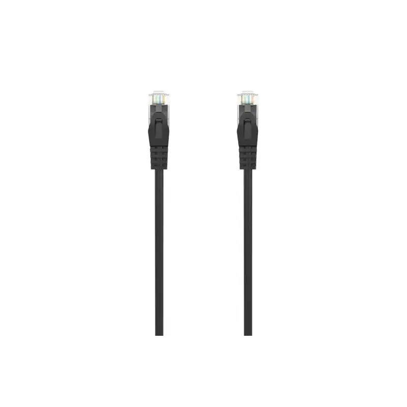(A145-0584) AISENS CABLE DE RED LATIGUILLO RJ45 LSZH CAT.6 UTP AWG24 NEGRO 25 CM