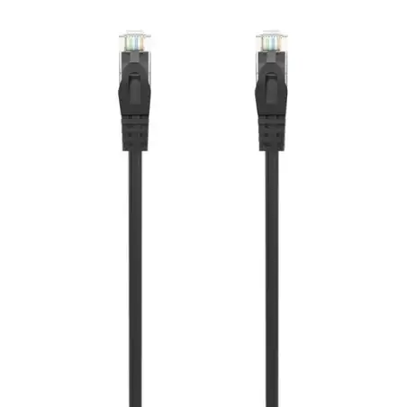 (A145-0584) AISENS CABLE DE RED LATIGUILLO RJ45 LSZH CAT.6 UTP AWG24 NEGRO 25 CM