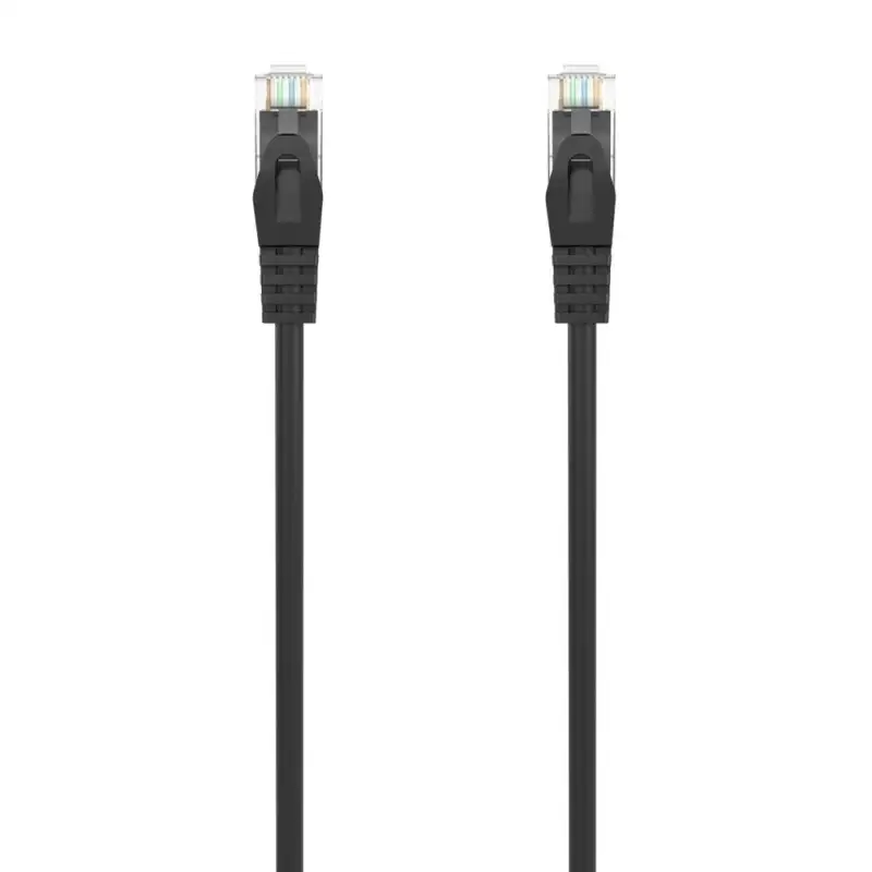 (A145-0588) AISENS CABLE DE RED LATIGUILLO RJ45 LSZH CAT.6 UTP AWG24 NEGRO 1
