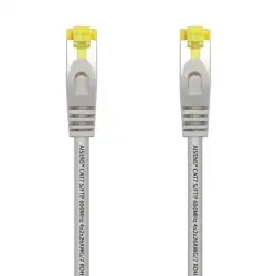 (A146-0333) AISENS CABLE DE RED LATIGUILLO RJ45 LSZH CAT.7 600MHZ S/FTP PIMF AWG26 GRIS 50CM