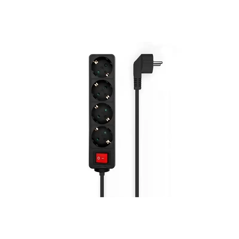 (A154-0650) AISENS BASE MULTIPLE 4 TOMAS CON INTERRUPTOR CON CABLE 3X1