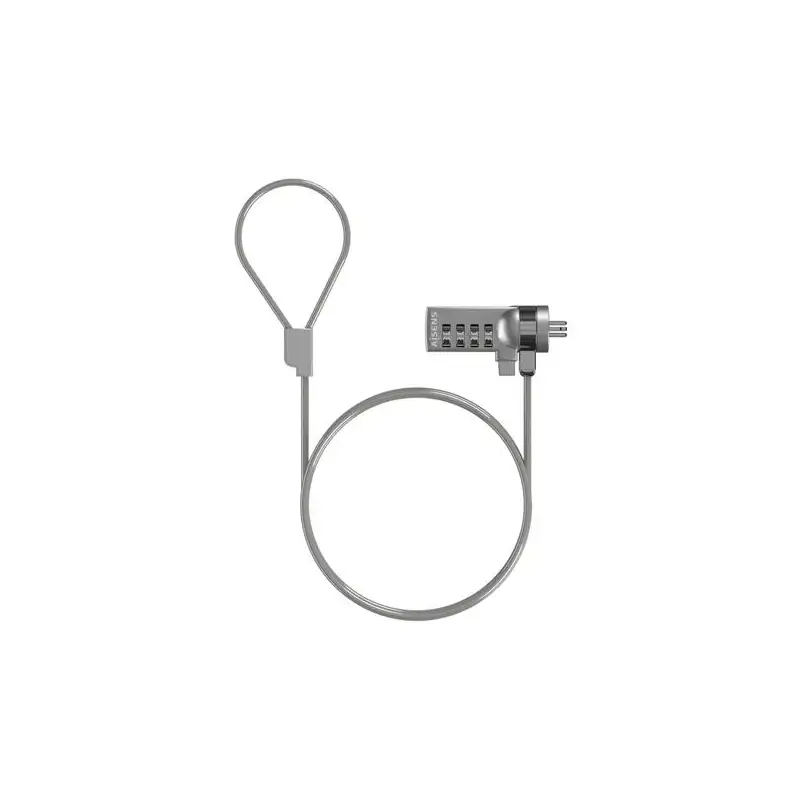 (ASLK-D40N01-SL) AISENS CABLE DE SEGURIDAD CON CERRADURA  DE COMBINACION PARA ORDENADOR