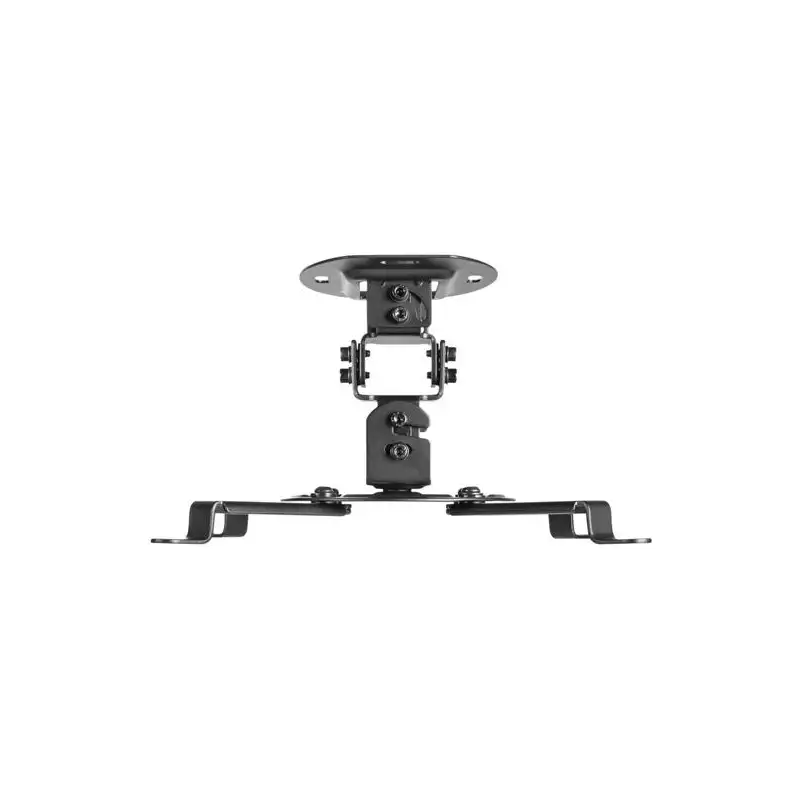 (CP03TSR-127) AISENS SOPORTE UNIVERSAL GIRATORIO INCLINABLE DE TECHO PARA PROYECTOR NEGRO