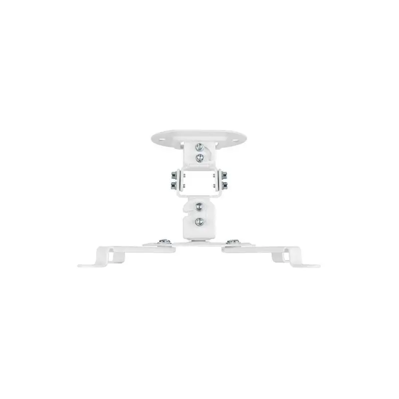 (CP03TSR-129) AISENS SOPORTE UNIVERSAL GIRATORIO INCLINABLE DE TECHO PARA PROYECTOR BLANCO