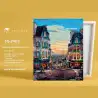 (SG-2405) ALEX BOG SET DE PINTURA POR NÚMEROS QUARTIER MONTMARTRE PARIS C/SURTIDOS