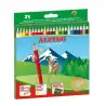 (AL010658) ALPINO LÁPICES DE COLORES 175MM C/SURTIDOS ESTUCHE 24 UD
