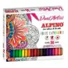 (AR000176) ALPINO ROTULADORES COLOR EXPERIENCE DUAL ARTIST DOBLE PUNTA PERFILA/COLOREA ESTUCHE DE 36 C/SURTIDOS