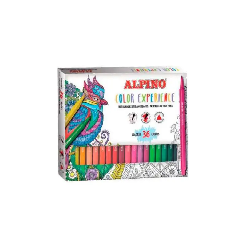 (AR001038) ALPINO ROTULADORES COLOR EXPERIENCE TRIANGULARES PUNTA 2