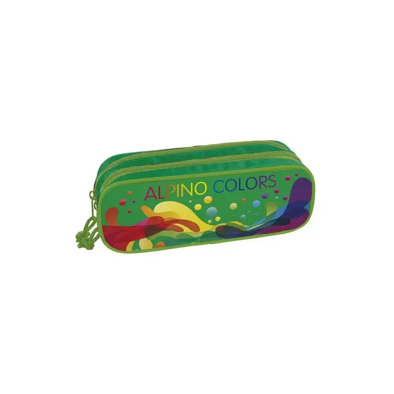 (UA000139) ALPINO PORTATODO COLORS DOBLE CREMALLERA MULTICOLOR