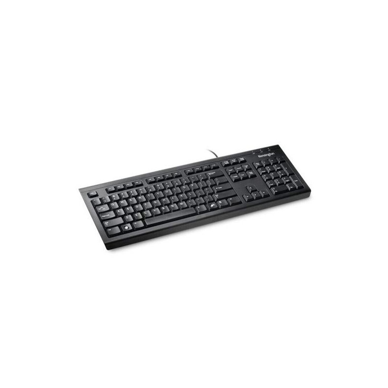 (1500109ES) KENSINGTON TECLADO VALUE CABLE USB MEMBRANA SELLADA QWERTY ESPAÑOL NEGRO