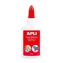 (12848) APLI COLA BLANCA LÍQUIDA BOTE CON APLICADOR 40GR