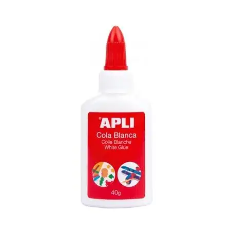 (12848) APLI COLA BLANCA LÍQUIDA BOTE CON APLICADOR 40GR
