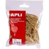 (12864) APLI GOMA ELÁSTICA MARRÓN CAUCHO 80X2MM 1KG