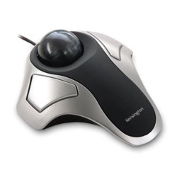 (64327EU) KENSINGTON RATÓN TRACKBALL ORBIT CABLE USB AMBIDIESTRO GRIS/NEGRO