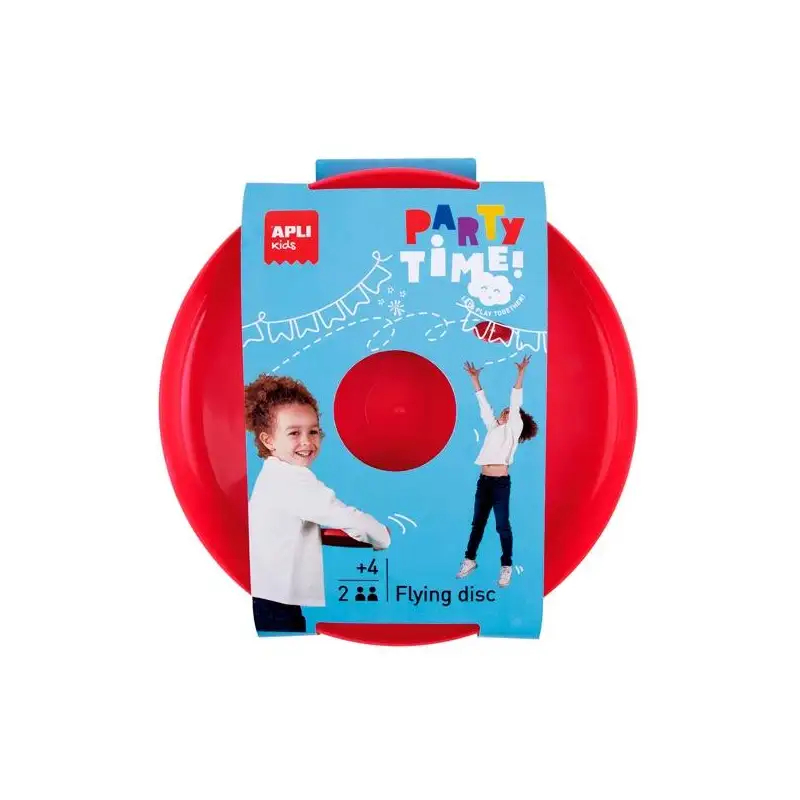 (19564) APLI DISCO VOLADOR COLECCIÓN PARTY TIME +4 AÑOS