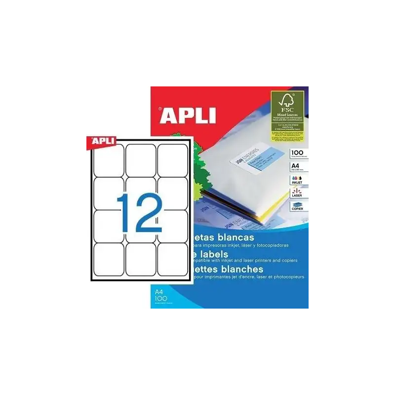 (02416) APLI ETIQUETAS ADHESIVAS 63