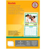 (5740-016) KODAK PAPEL FOTOGRÁFICO 216X279MM 170GR ESPECIAL CALENDARIOS PAQUETE 13H BLANCO