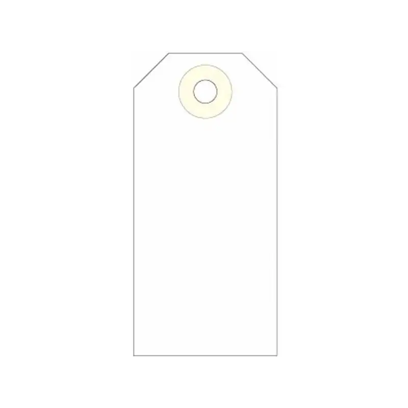 (121375) APLI ETIQUETAS COLGANTES C/ARANDELA 120X57MM CAJA DE 1000 CREMA