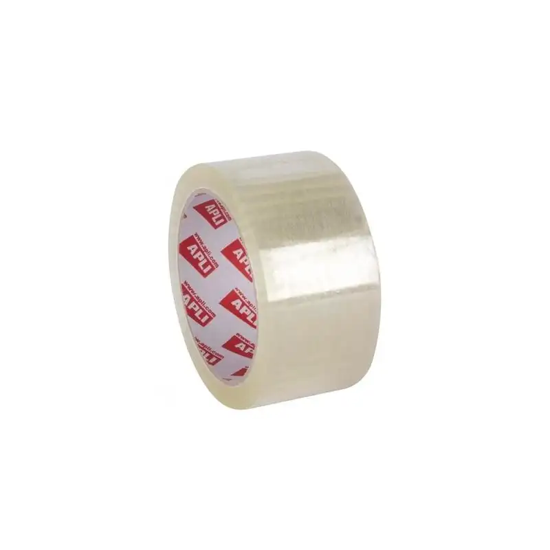(11735) APLI PRECINTO BASIC PP ACRÍLICO 25 MICRAS 48MM X 132M TRANSPARENTE