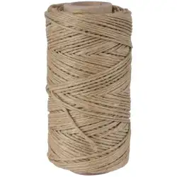 (13125) APLI BOBINA DE CUERDA DE CÁÑAMO 80M 100GR MARRÓN