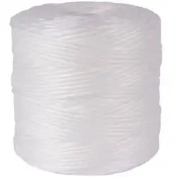 (13126) APLI BOBINA DE CUERDA POLIPROPILENO 400 G CON 1 CABO - 240 M BLANCO