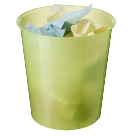 (2001 KW TL) ARCHIVO 2000 PAPELERA DE PLÁSTICO ARCHIVO 2000 OPCIONAL ARO SUJETABOLSAS CAPACIDAD 16 LITROS 290X310 MM KIWI TRA...