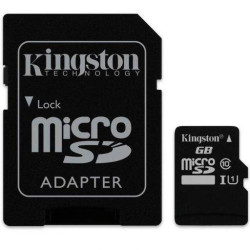 (SDCS2/64GB) KINGSTON TARJETA DE MEMORIA MICRO SDHC CANVAS SELECT 64GB C/ADAPTADOR