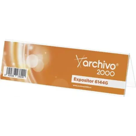 (6144G CS TP) ARCHIVO 2000 PORTANOMBRES SOBREMESA ARCHIVO 2000 "PREMIUM" ESPESOR 3 MM 50X210X60 MM