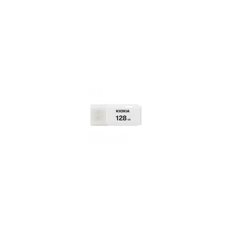 (LU202W128G) KIOXIA PENDRIVE 128GB C/TAPA PROTECTORA USB 2.0 BLANCO
