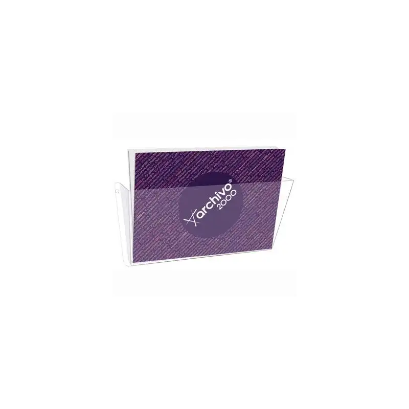 (65004 CS TP) ARCHIVO 2000 PORTADOCUMENTOS MURAL CON 1 COMPARTIMENTO DIN A4 HORIZONTAL 80X365X180 MM