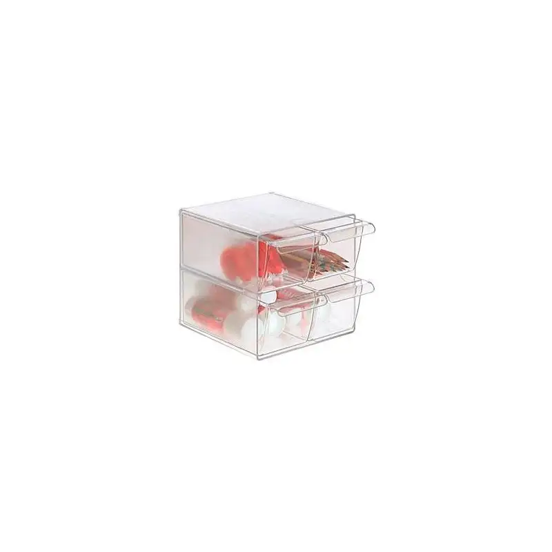(6704 CS TP) ARCHIVO 2000 ORGANIZADOR ARCHICUBO 4 CAJONES 190X150X150 MM CRISTAL TRANSPARENTE