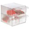 (6704 CS TP) ARCHIVO 2000 ORGANIZADOR ARCHICUBO 4 CAJONES 190X150X150 MM CRISTAL TRANSPARENTE