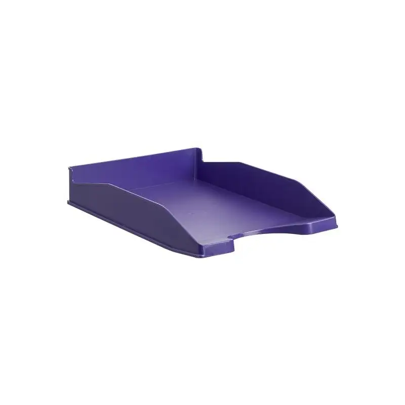 (742 ML) ARCHIVO 2000 BANDEJA APILABLE EN 3 POSICIONES FONDO LISO DIN A4 Y FOLIO 345X255X60 MM MALVA