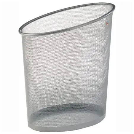 (ALMESHCORB GS) ARCHIVO 2000 PAPELERA DE REJILLA MESH ALBA CAPACIDAD 18 LITROS 355X290X400 MM GRIS