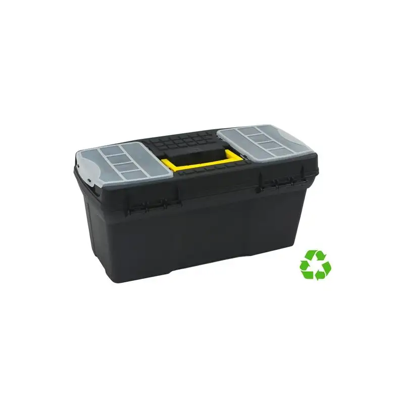 (CP14901139 NE) ARCHIVO 2000 CAJA DE HERRAMIENTAS SOSTENIBLE S PEQUEÑA 190X390X180MM PP NEGRO
