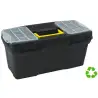 (CP14901139 NE) ARCHIVO 2000 CAJA DE HERRAMIENTAS SOSTENIBLE S PEQUEÑA 190X390X180MM PP NEGRO