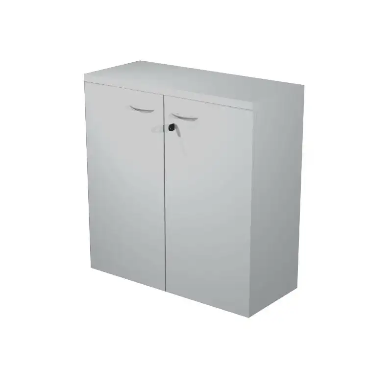 (030PM-9) ARTEXPORT ARMARIO BAJO PRESTO CON PUERTAS 1 ESTANTE 22MM REGULABLE CON TRASERA GRIS