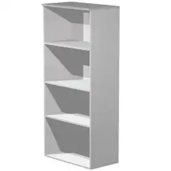 (038-9+039-9) ARTEXPORT ESTANTERÍA ALTA PRESTO ABIERTA 3 ESTANTES 22MM CON TRASERA GRIS