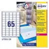 (L7551-25) AVERY ETIQUETAS ADHESIVAS MINI 38
