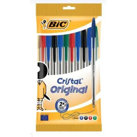 (516354) BIC BOLÍGRAFO ORIGINAL ORIGINAL COLORES SURTIDOS AZUL