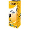 (8099231) BIC BOLÍGRAFO NARANJA ORIGINAL FINE NEGRO CAJA 20 UD